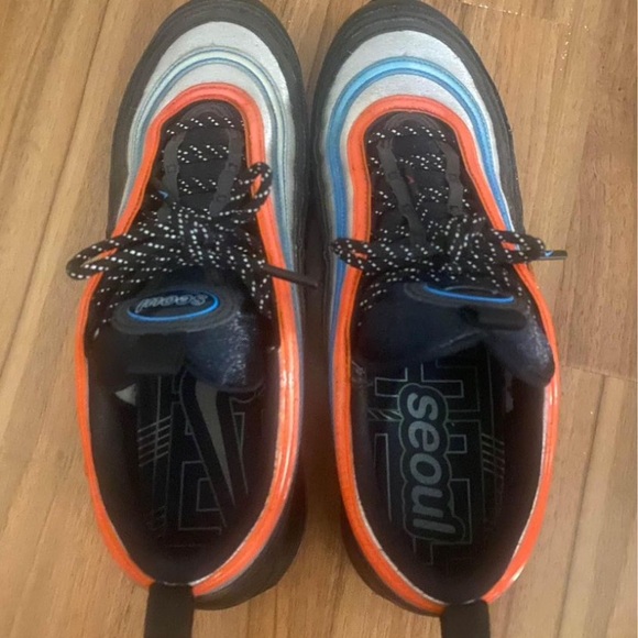 Rare Nike air max 97 Neon Seoul - Picture 2 of 4